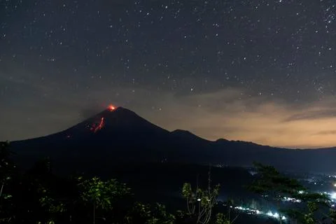 MOUNT SEMERU Stock Photos