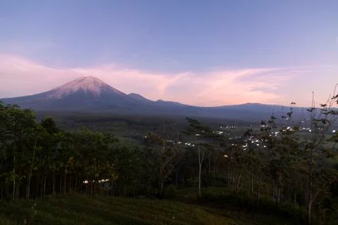 MOUNT SEMERU Stock Photos