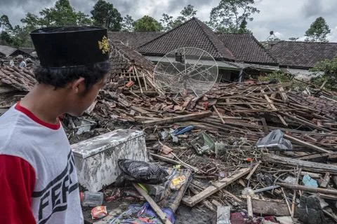 Mount Semeru Volcano eruption aftermath, Lumajang, Indonesia - 20 Nov 2025 Stock Photos
