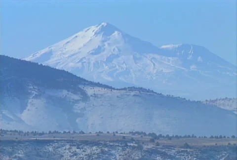 Mount Shasta 01 Stock Footage 505283