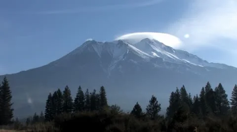 Mount Shasta Stock Footage 8916282