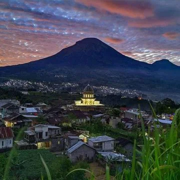 Mount Sindro, Central Java Stock Photos