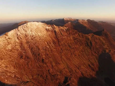 Mount Snowden 库存影片 71197666