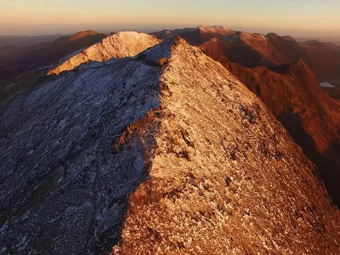 Mount SNowden 库存影片 71197714
