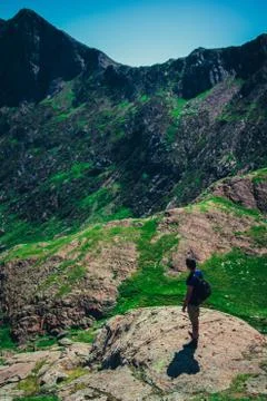 Mount Snowdon Stock Photos
