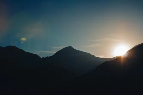 Mount Snowdon Stock Photos