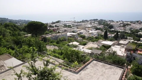 Mount Solaro on Capri, Italy Stock Footage 78171845