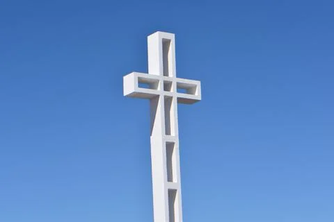 Mount Soledad breathtaking panoramic views from all directions Stock Photos