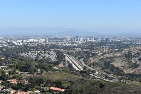 Mount Soledad breathtaking panoramic views from all directions Stock Photos