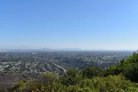 Mount Soledad breathtaking panoramic views from all directions Stock Photos
