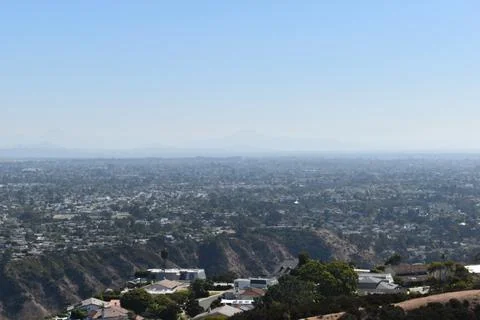Mount Soledad breathtaking panoramic views from all directions Stock Photos
