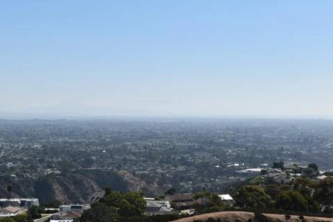 Mount Soledad breathtaking panoramic views from all directions Stock Photos