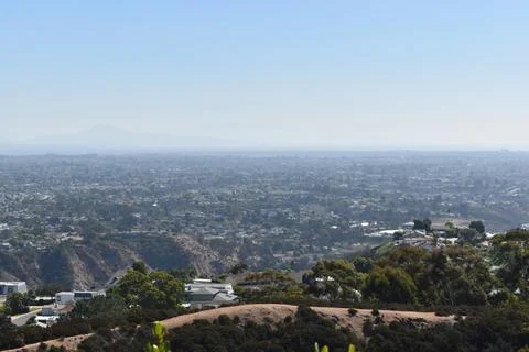 Mount Soledad breathtaking panoramic views from all directions Stock Photos