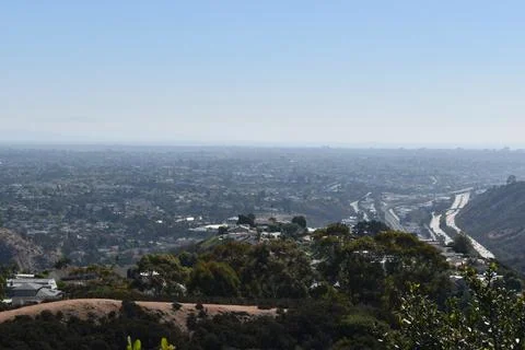 Mount Soledad breathtaking panoramic views from all directions Stock Photos