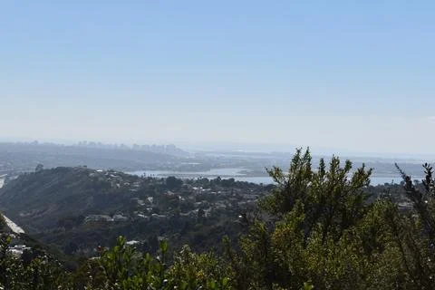Mount Soledad breathtaking panoramic views from all directions Stock Photos