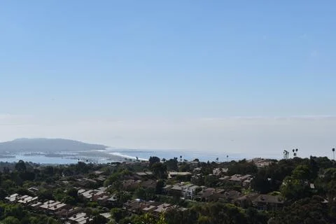 Mount Soledad breathtaking panoramic views from all directions Stock Photos