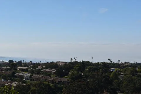 Mount Soledad breathtaking panoramic views from all directions Stock Photos
