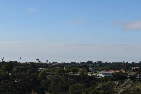 Mount Soledad breathtaking panoramic views from all directions Stock Photos
