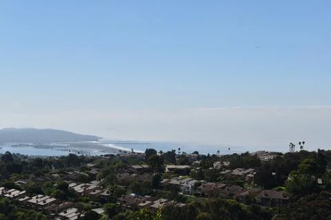 Mount Soledad breathtaking panoramic views from all directions Stock Photos