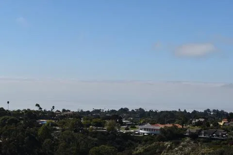 Mount Soledad breathtaking panoramic views from all directions Stock Photos