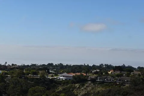 Mount Soledad breathtaking panoramic views from all directions Stock Photos