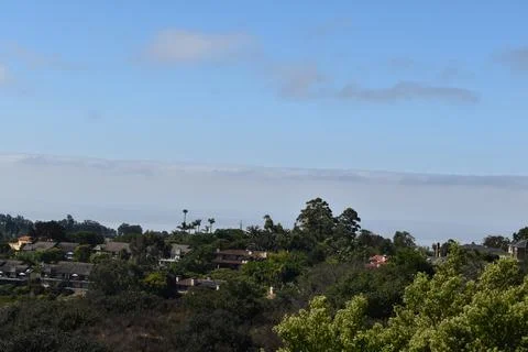 Mount Soledad breathtaking panoramic views from all directions Stock Photos