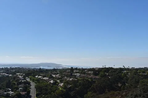Mount Soledad breathtaking panoramic views from all directions Stock Photos