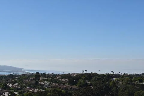 Mount Soledad breathtaking panoramic views from all directions Stock Photos