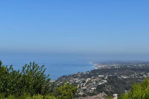 Mount Soledad breathtaking panoramic views from all directions Stock Photos