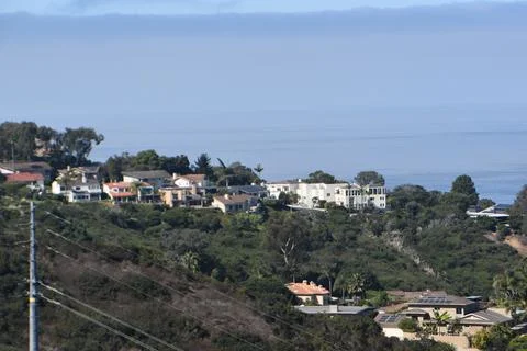 Mount Soledad breathtaking panoramic views from all directions Stock Photos