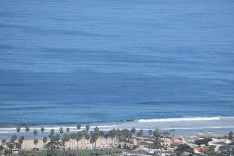 Mount Soledad breathtaking panoramic views from all directions Stock Photos