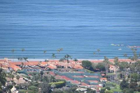 Mount Soledad breathtaking panoramic views from all directions Stock Photos