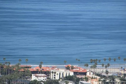 Mount Soledad breathtaking panoramic views from all directions Stock Photos