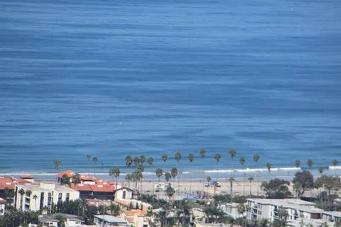 Mount Soledad breathtaking panoramic views from all directions Stock Photos