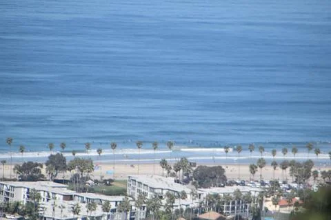 Mount Soledad breathtaking panoramic views from all directions Stock Photos