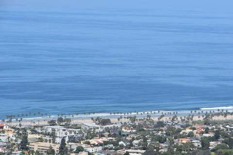 Mount Soledad breathtaking panoramic views from all directions Stock Photos