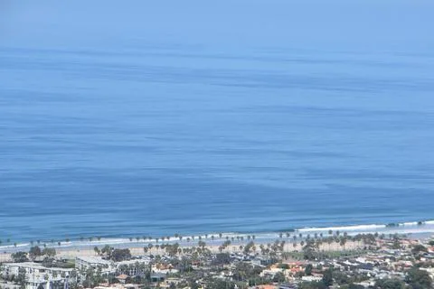 Mount Soledad breathtaking panoramic views from all directions Stock Photos