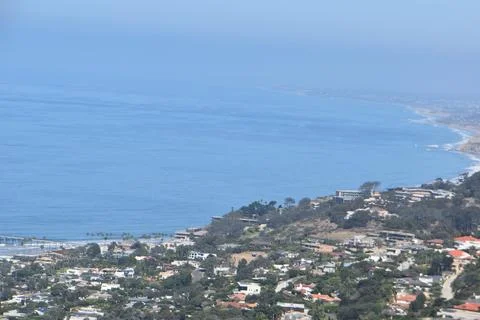 Mount Soledad breathtaking panoramic views from all directions Stock Photos