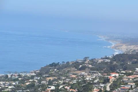 Mount Soledad breathtaking panoramic views from all directions Stock Photos