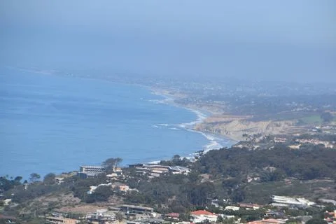 Mount Soledad breathtaking panoramic views from all directions Stock Photos