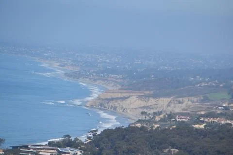 Mount Soledad breathtaking panoramic views from all directions Stock Photos