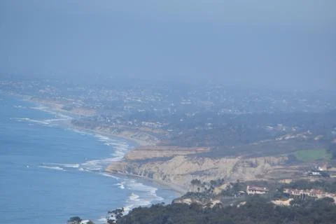 Mount Soledad breathtaking panoramic views from all directions Stock Photos