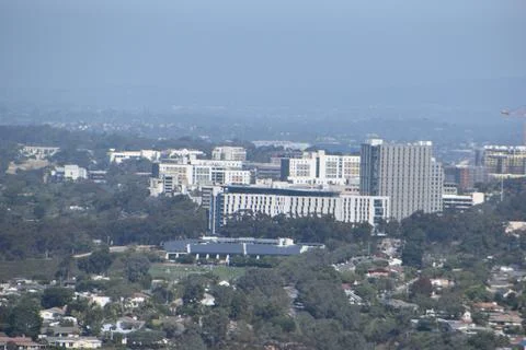 Mount Soledad breathtaking panoramic views from all directions Stock Photos
