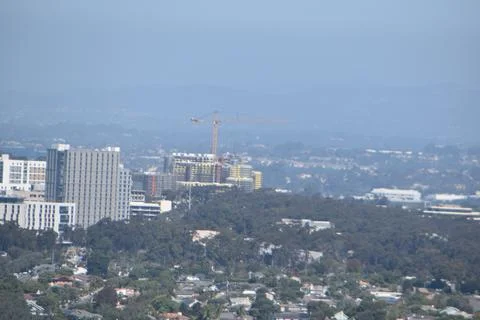 Mount Soledad breathtaking panoramic views from all directions Stock Photos