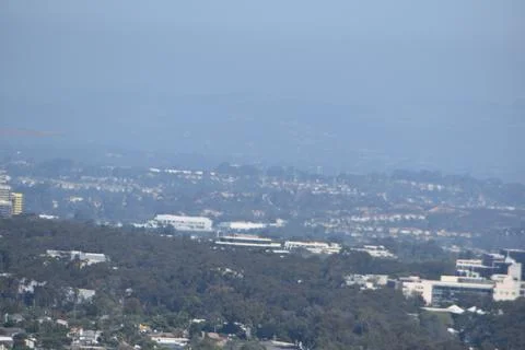 Mount Soledad breathtaking panoramic views from all directions Stock Photos