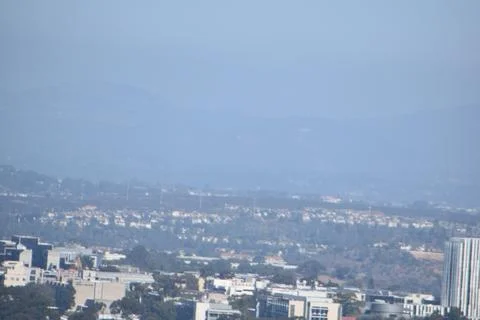 Mount Soledad breathtaking panoramic views from all directions Stock Photos