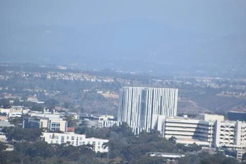 Mount Soledad breathtaking panoramic views from all directions Stock Photos