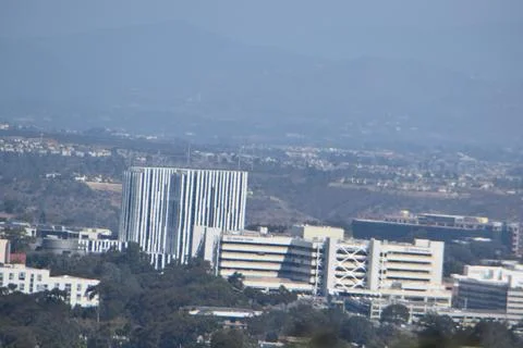 Mount Soledad breathtaking panoramic views from all directions Stock Photos