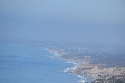 Mount Soledad breathtaking panoramic views from all directions Stock Photos