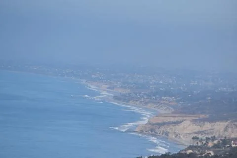 Mount Soledad breathtaking panoramic views from all directions Stock Photos